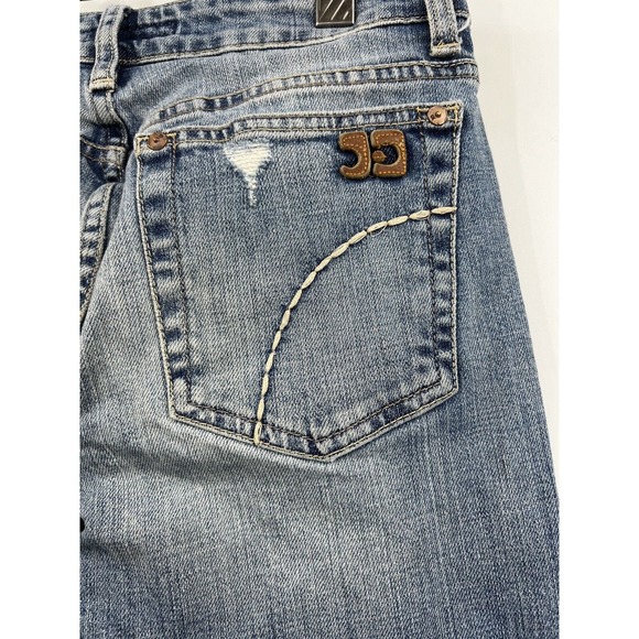 Joes Jeans Kylie Wash Distressed 26 Bootcut Blue Pockets‎ Zipper - Picture 7 of 8